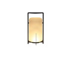Lampe de table d'extérieur cylindrique moderne à LED