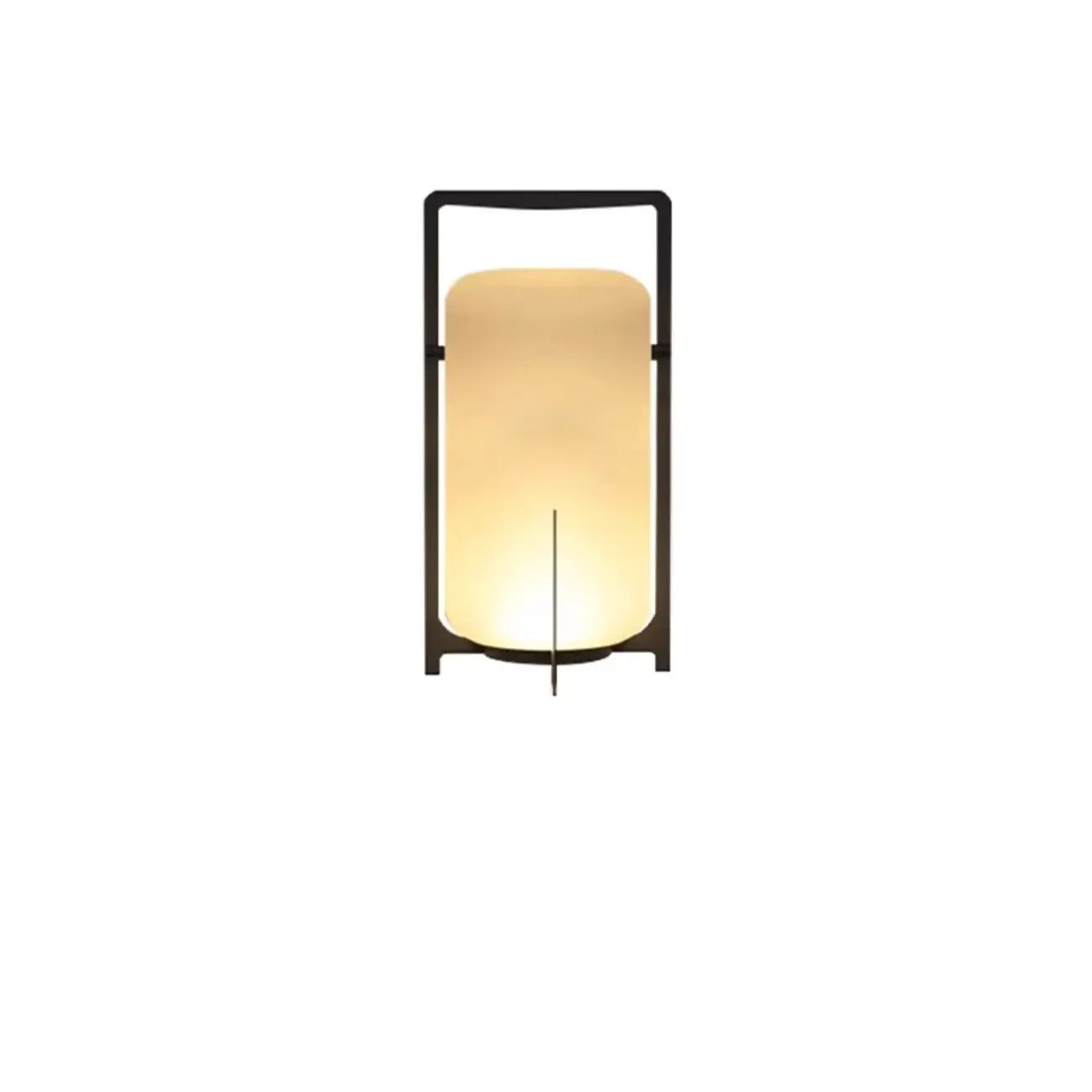 Lampe de table d'extérieur cylindrique moderne à LED