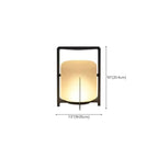 Lampe de table d'extérieur cylindrique moderne à LED