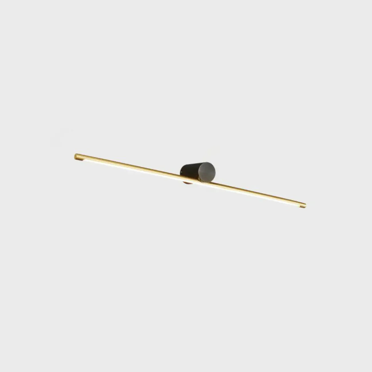 Applique murale moderne linéaire à LED pour salle de bain avec intensité variable