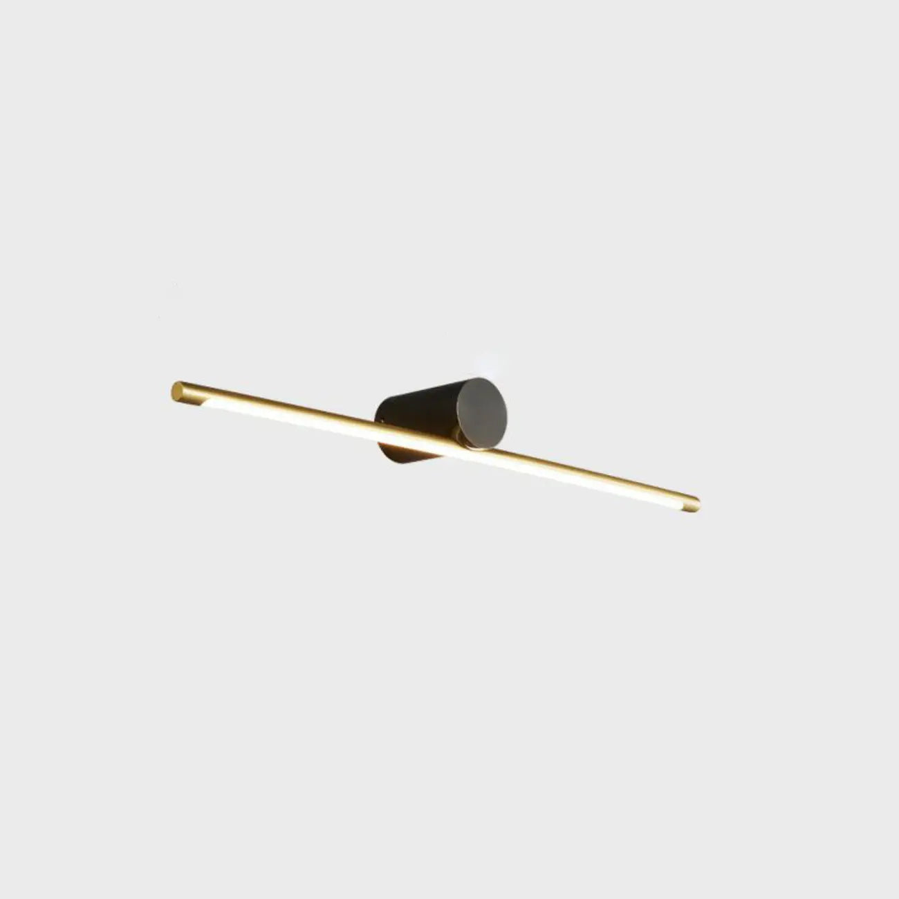 Applique murale moderne linéaire à LED pour salle de bain avec intensité variable