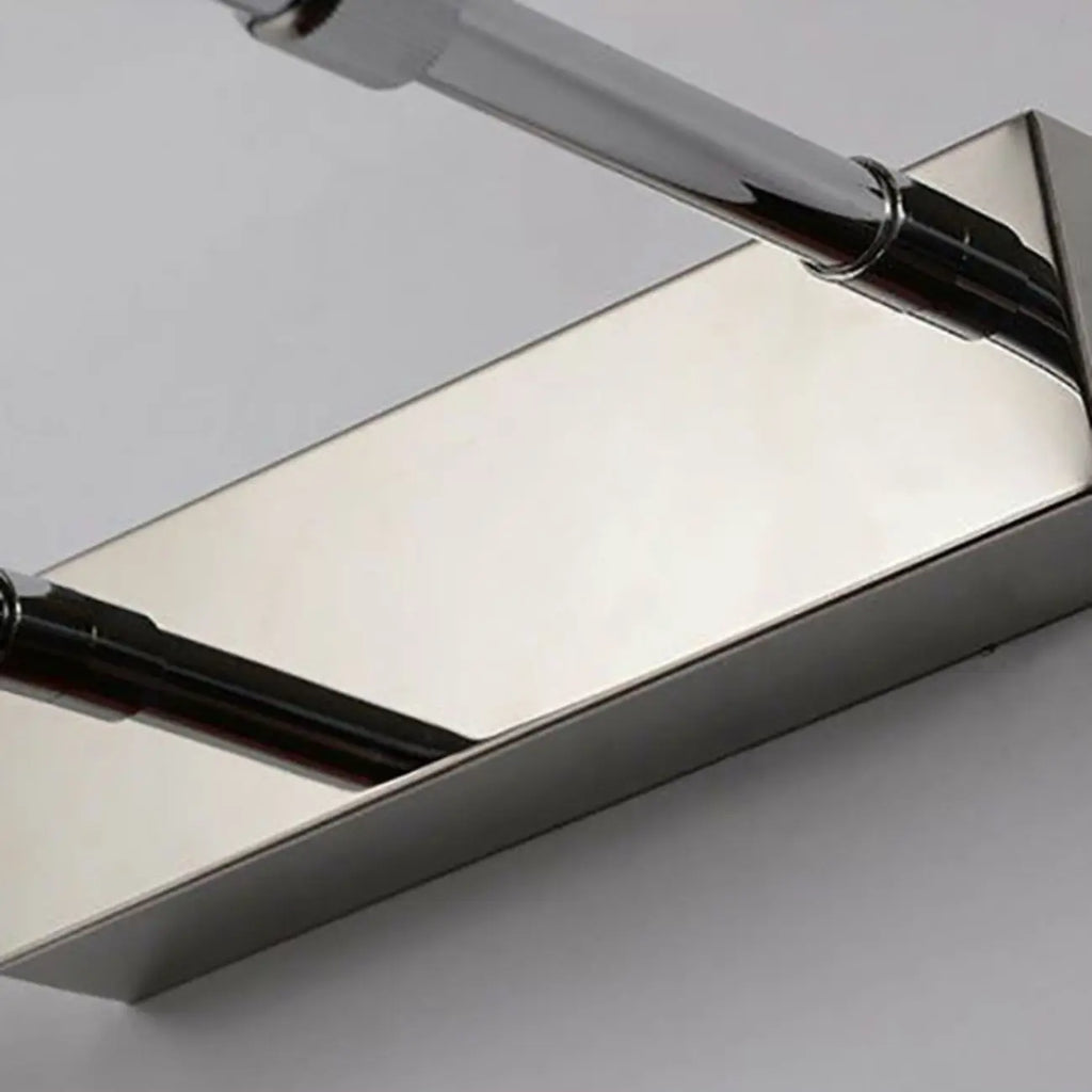 Applique murale moderne noire à LED pour salle de bain avec LED intégrée