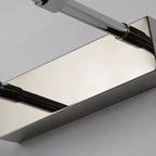 Applique murale moderne noire à LED pour salle de bain avec LED intégrée