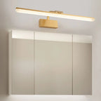Barre lumineuse LED moderne pour salle de bain avec design linéaire