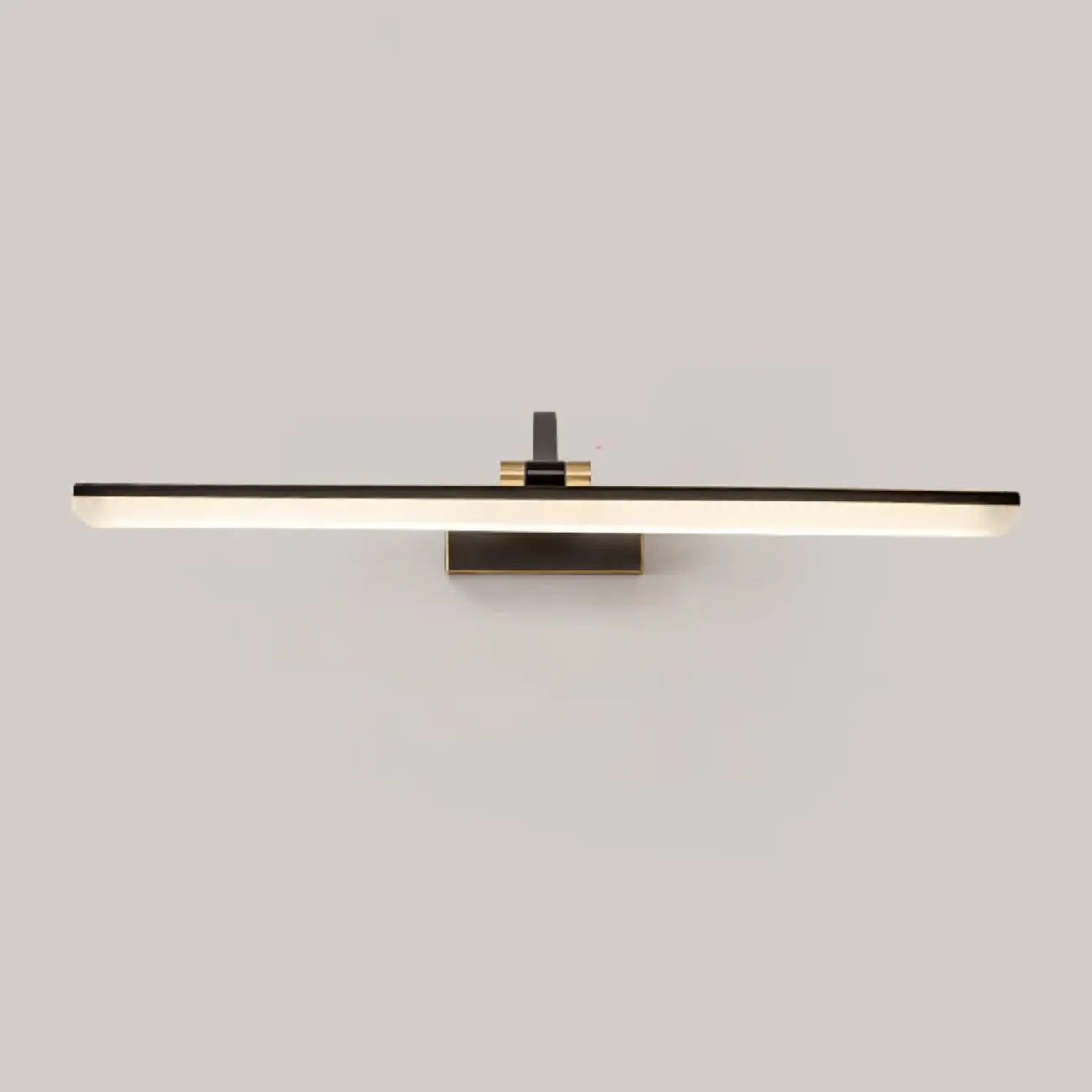 Barre lumineuse LED moderne pour salle de bain avec design linéaire