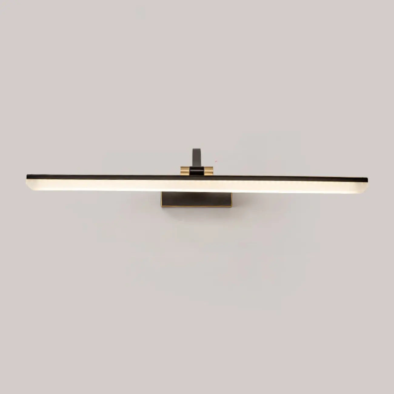 Barre lumineuse LED moderne pour salle de bain avec design linéaire