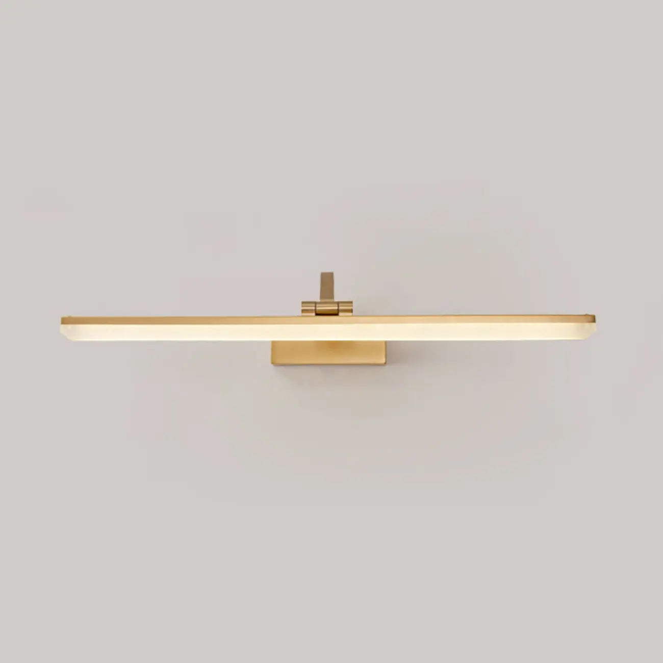 Barre lumineuse LED moderne pour salle de bain avec design linéaire