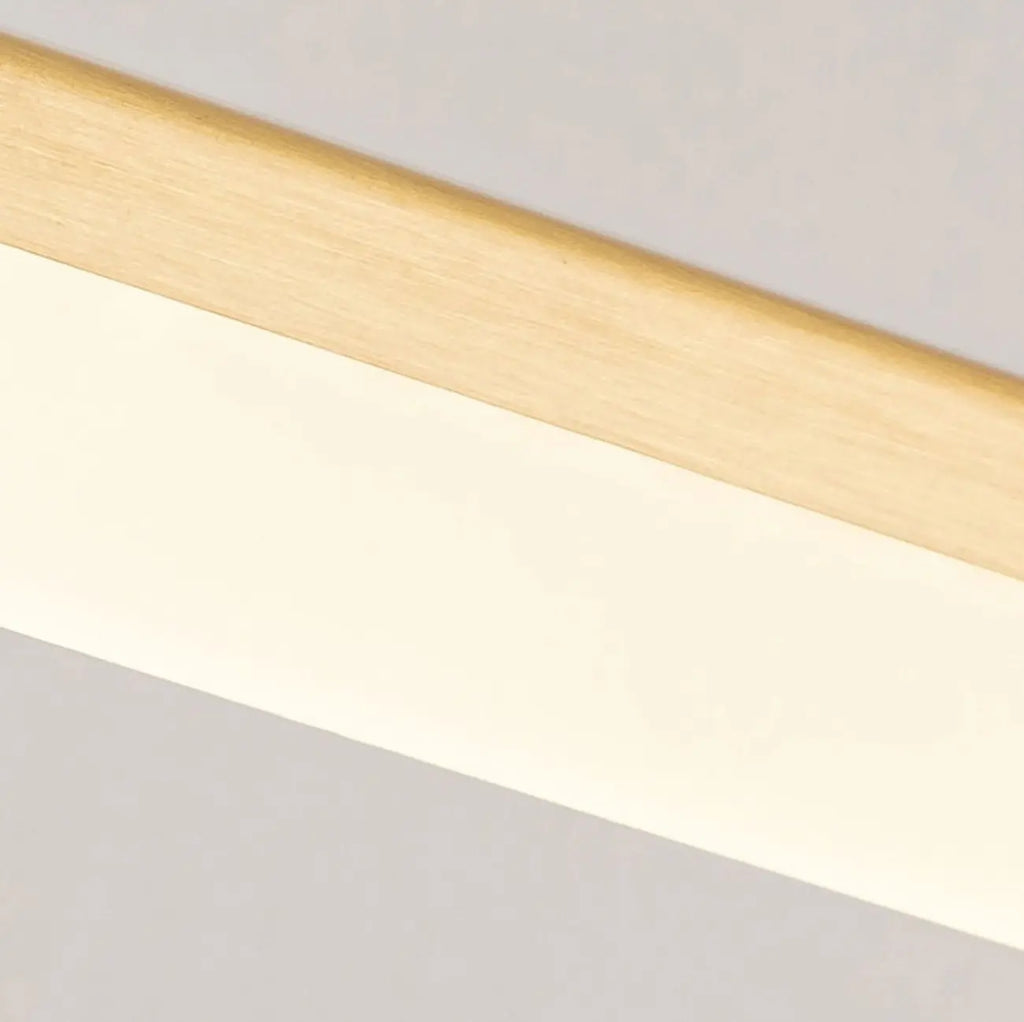 Barre lumineuse LED moderne pour salle de bain avec design linéaire