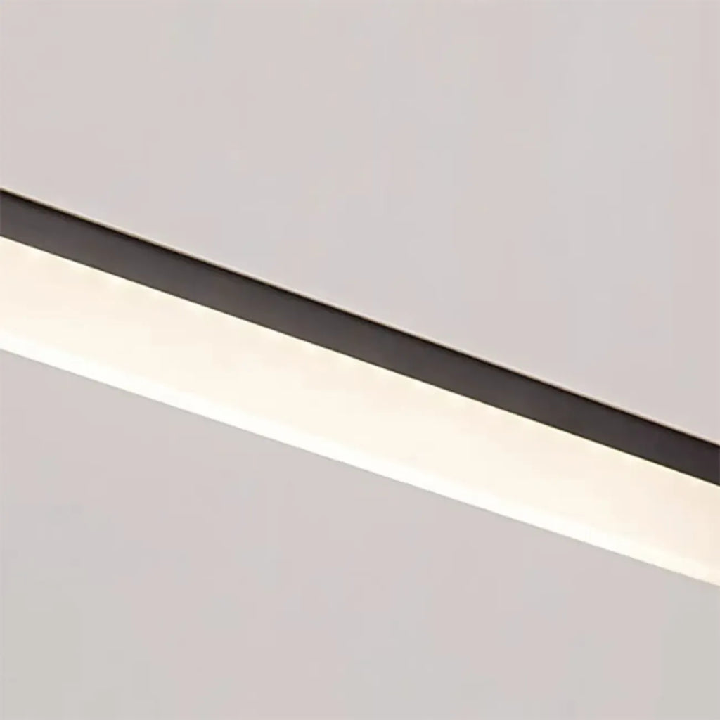 Barre lumineuse LED moderne pour salle de bain avec design linéaire