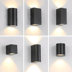 Applique murale LED moderne, luminaire minimaliste en métal pour couloir