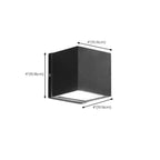 Applique murale LED moderne, luminaire minimaliste en métal pour couloir