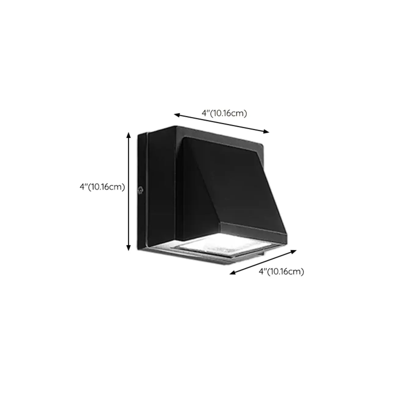 Applique murale LED moderne, luminaire minimaliste en métal pour couloir