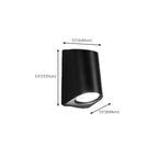 Applique murale LED moderne, luminaire minimaliste en métal pour couloir