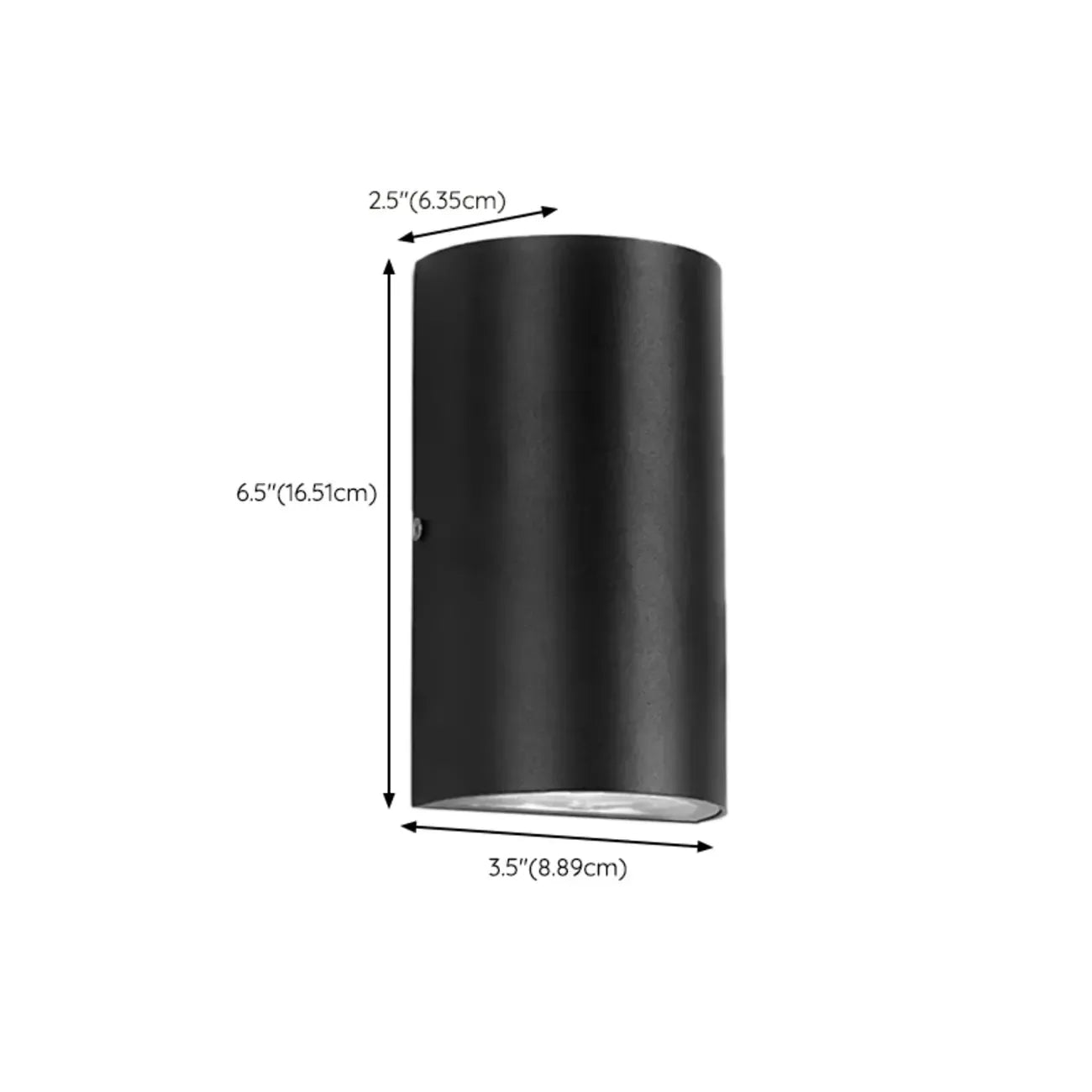 Applique murale LED moderne, luminaire minimaliste en métal pour couloir