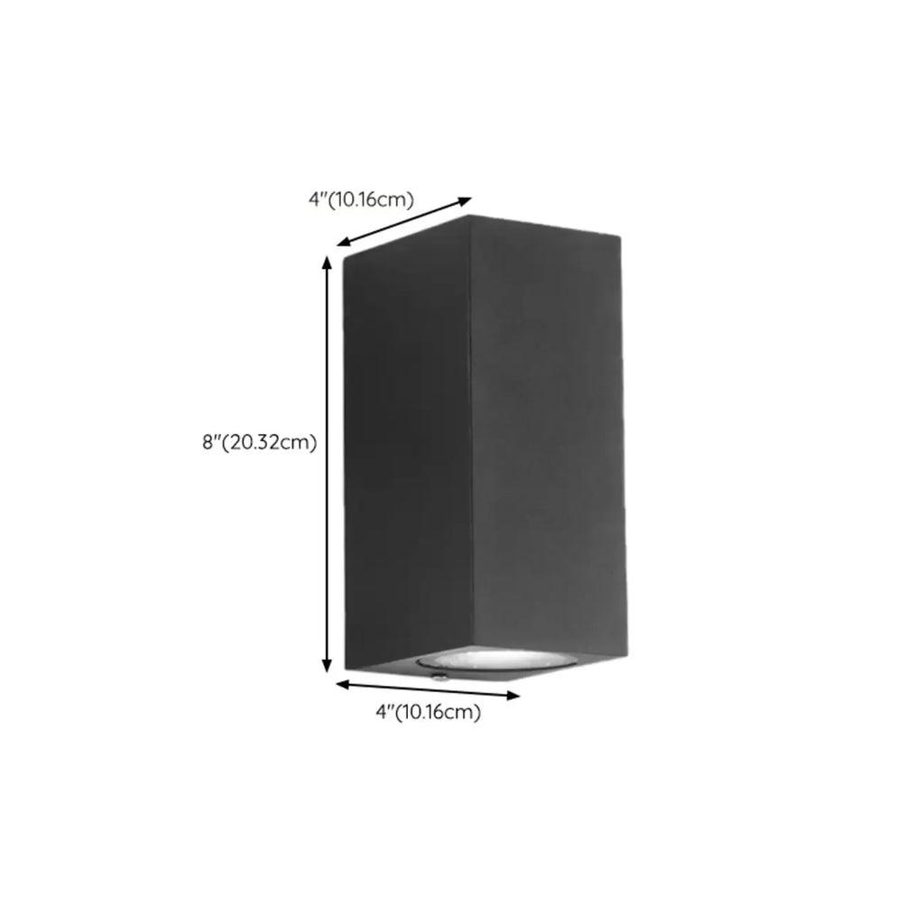 Applique murale LED moderne, luminaire minimaliste en métal pour couloir