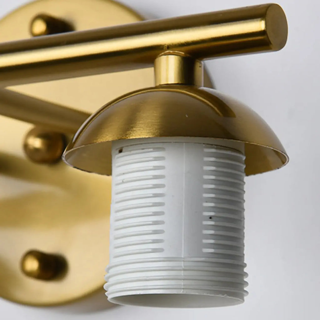 Applique murale moderne à deux globes LED pour salle de bain