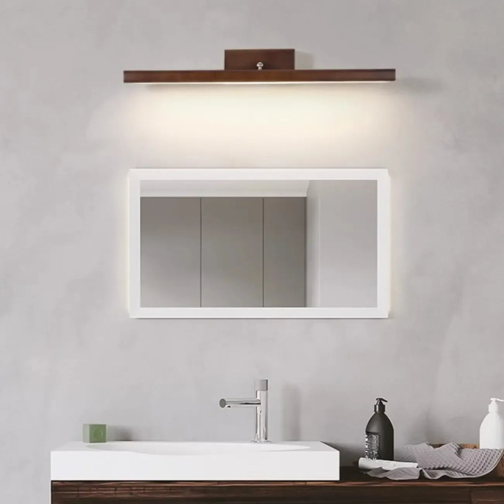Luminaire de salle de bain moderne à LED à intensité variable pour la décoration de salle de bain
