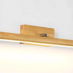 Luminaire de salle de bain moderne à LED à intensité variable pour la décoration de salle de bain