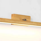 Luminaire de salle de bain moderne à LED à intensité variable pour la décoration de salle de bain