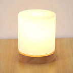 Lampe de chevet créative en bois en forme de maison
