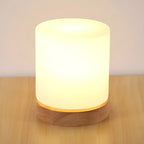 Lampe de chevet créative en bois en forme de maison