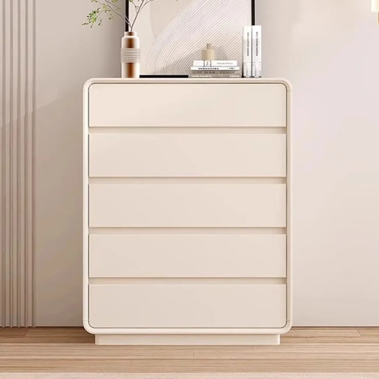 Commode d'appoint minimaliste pour usage intérieur avec plusieurs tiroirs