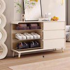 Commode d'appoint minimaliste pour usage intérieur avec plusieurs tiroirs