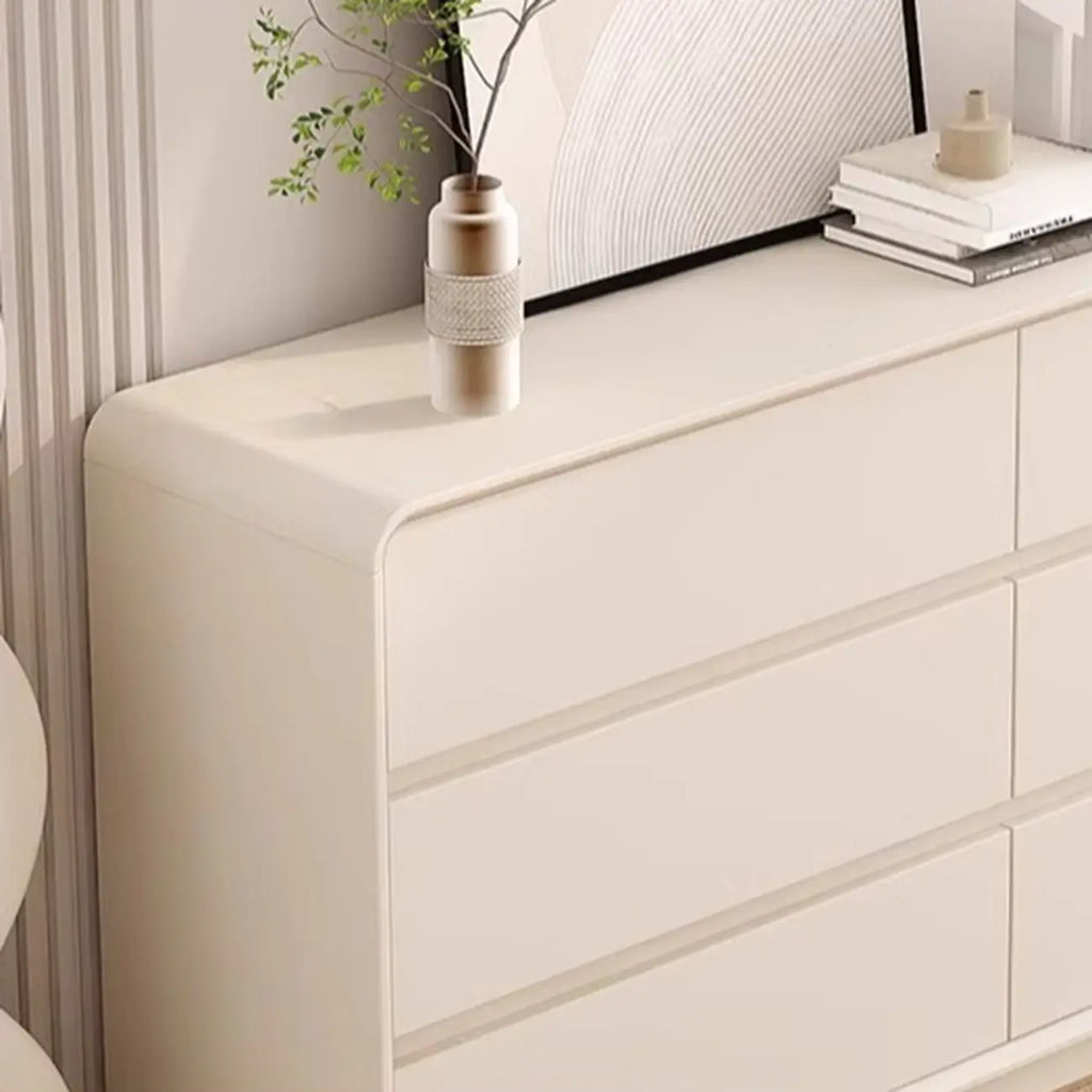 Commode d'appoint minimaliste pour usage intérieur avec plusieurs tiroirs
