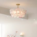 Plafonnier élégant en forme de fleur pour la décoration intérieure