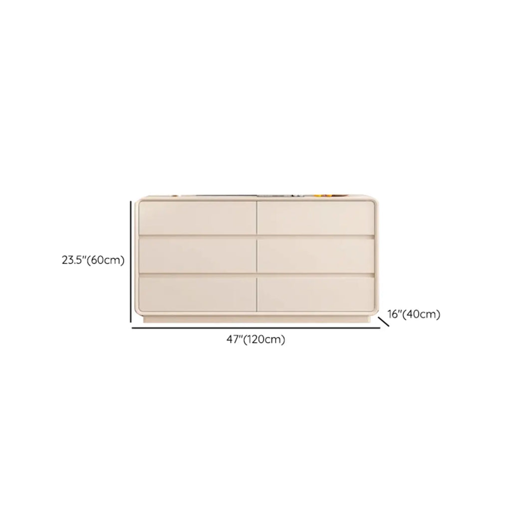 Commode d'appoint minimaliste pour usage intérieur avec plusieurs tiroirs