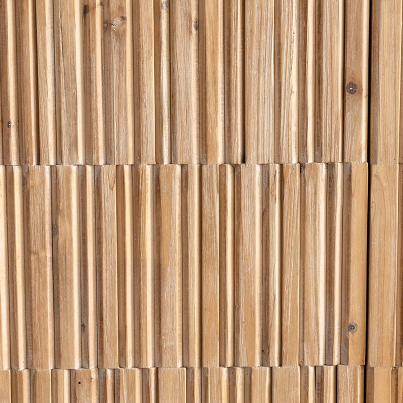 Meuble industriel en bois autoportant pour salon