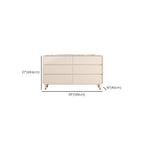 Commode d'appoint minimaliste pour usage intérieur avec plusieurs tiroirs