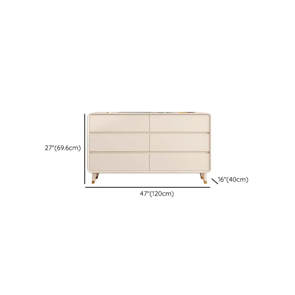 Commode d'appoint minimaliste pour usage intérieur avec plusieurs tiroirs