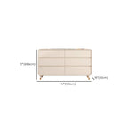 Commode d'appoint minimaliste pour usage intérieur avec plusieurs tiroirs
