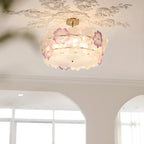 Plafonnier élégant en forme de fleur pour la décoration intérieure