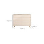 Commode d'appoint minimaliste pour usage intérieur avec plusieurs tiroirs