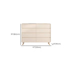 Commode d'appoint minimaliste pour usage intérieur avec plusieurs tiroirs