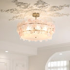 Plafonnier élégant en forme de fleur pour la décoration intérieure