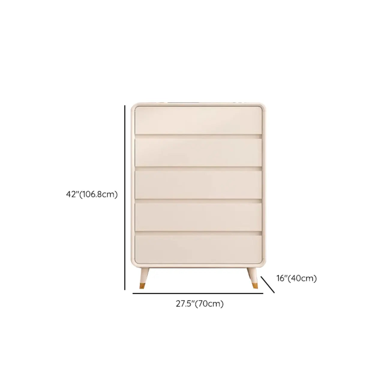 Commode d'appoint minimaliste pour usage intérieur avec plusieurs tiroirs