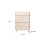 Commode d'appoint minimaliste pour usage intérieur avec plusieurs tiroirs