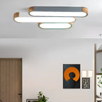 Plafonnier LED moderne encastré pour espaces résidentiels