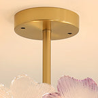 Plafonnier élégant en forme de fleur pour la décoration intérieure