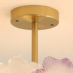 Plafonnier élégant en forme de fleur pour la décoration intérieure