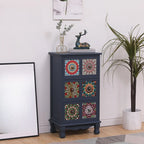 Meuble moderne du milieu du siècle avec motifs décoratifs pour la maison