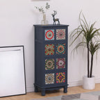Meuble moderne du milieu du siècle avec motifs décoratifs pour la maison