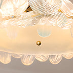 Plafonnier élégant en forme de fleur pour la décoration intérieure