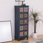 Meuble moderne du milieu du siècle avec motifs décoratifs pour la maison