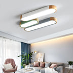 Plafonnier LED moderne encastré pour espaces résidentiels