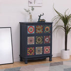 Meuble moderne du milieu du siècle avec motifs décoratifs pour la maison