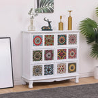 Meuble moderne du milieu du siècle avec motifs décoratifs pour la maison